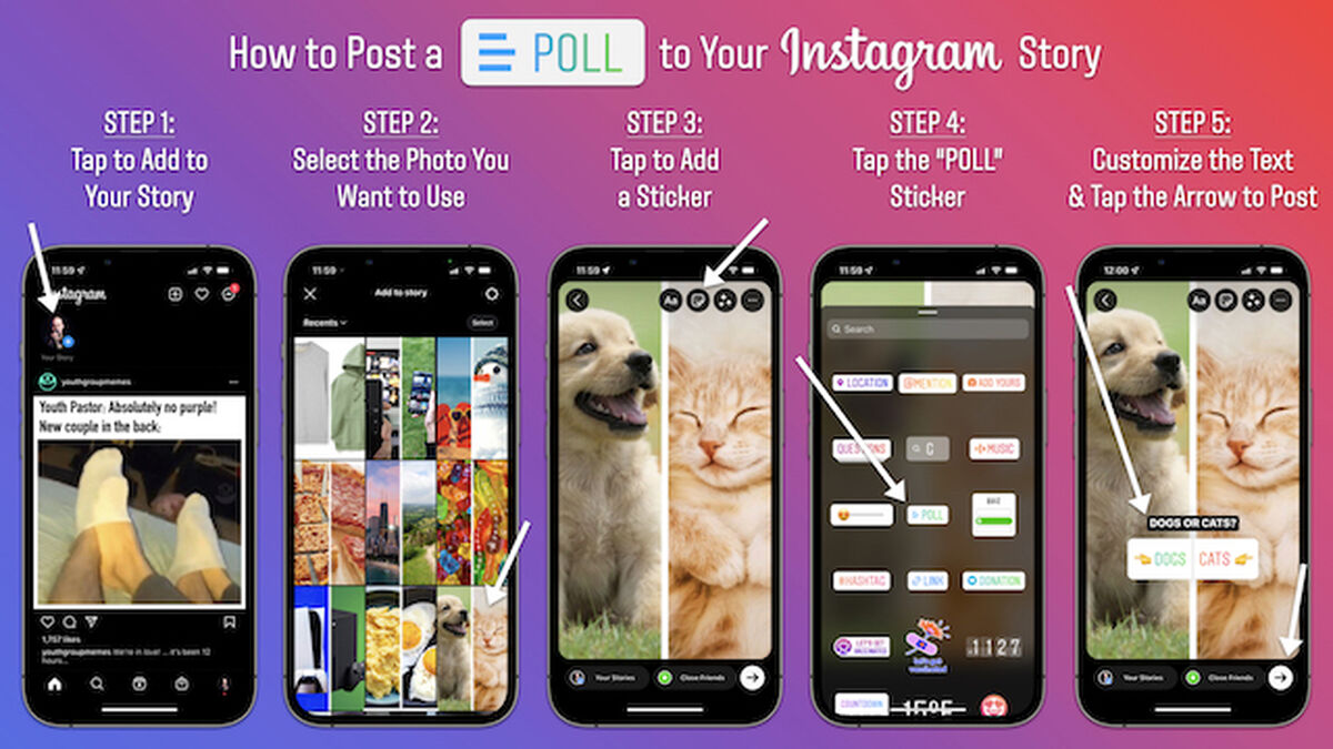 Ready-to-Post Instagram Polls - Volume 1 image number null